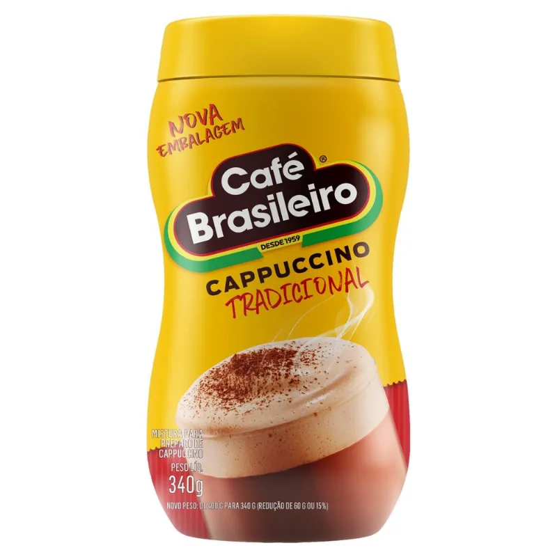 Cappucino Brasileiro Tradicional 340g