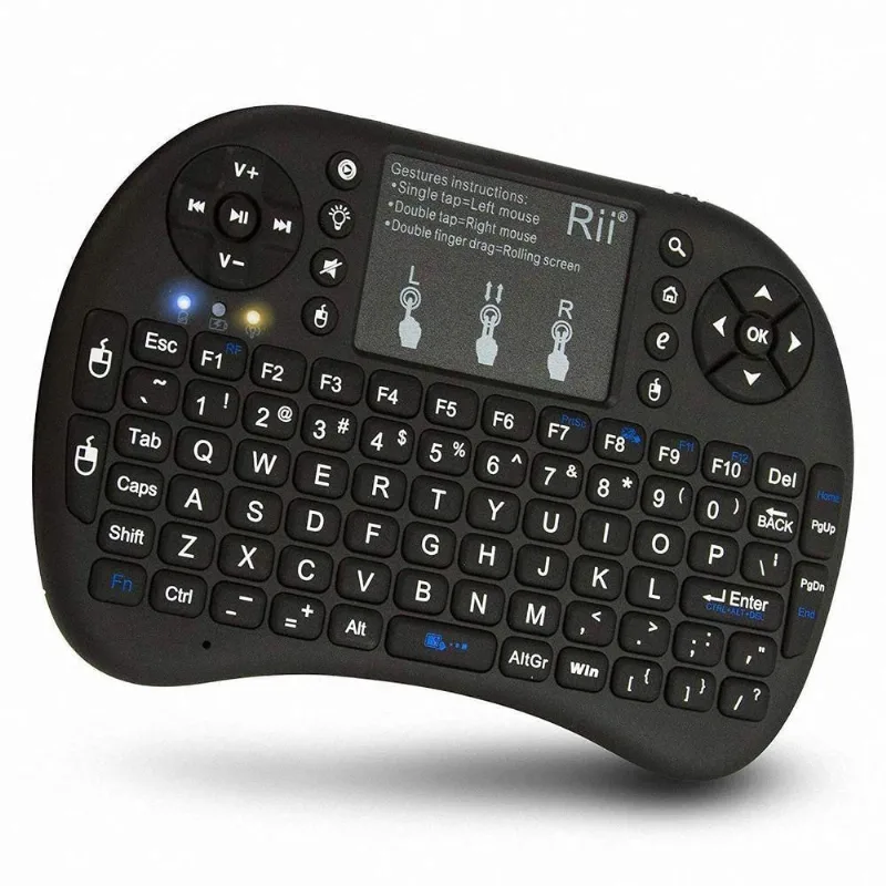 Mini Teclado Com Led Mini Keyboard