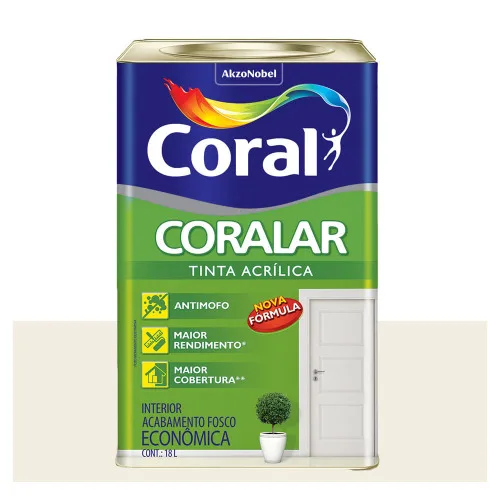 Tinta Coralar Azul Branco - CORAL - Tintas / Pinturas