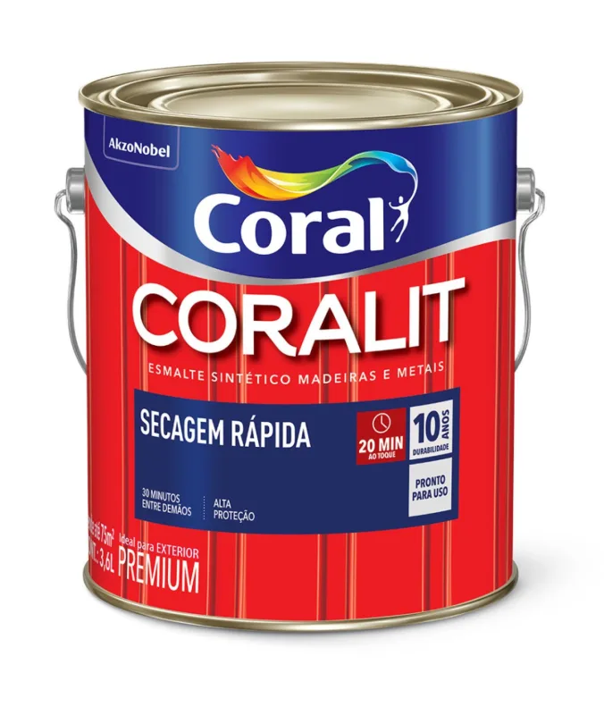 Tinta Esmalte Coralit Transparente 3,6L - Hammerite