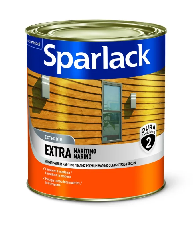 Verniz Sparlack Extra Marítimo Balance Natural Acetinado 900ml - Sparlack - Construção