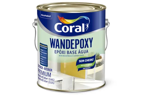Consumo Wandepoxi Base Agua Branco - CORAL - Tintas / Pinturas