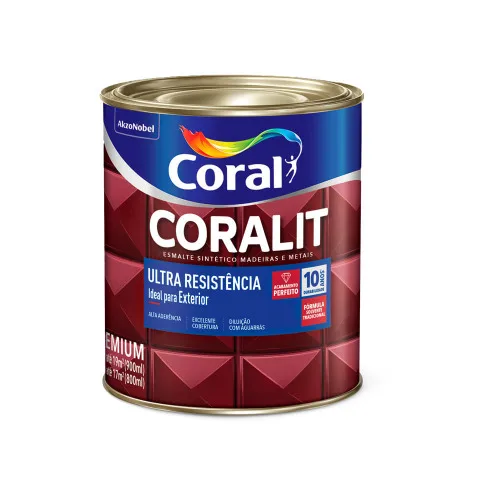 Esm Coralit A Brilho 3,6l Bca - CORAL - Tintas / Pinturas