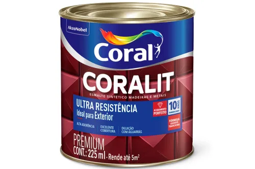 Esmalte Coralit A Brilho 0, Bco - BRILHANTE - Higiene E Beleza