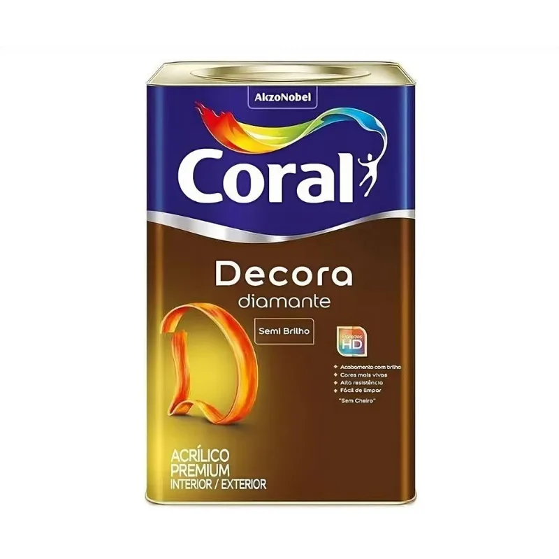 Base Coral Decora Semi Brilho P LOC 9183 16 Litros