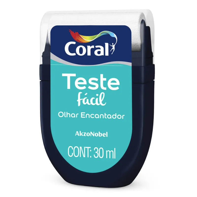 Teste Facil Olhar Encantador 30ml Coral - Coral - Tinta