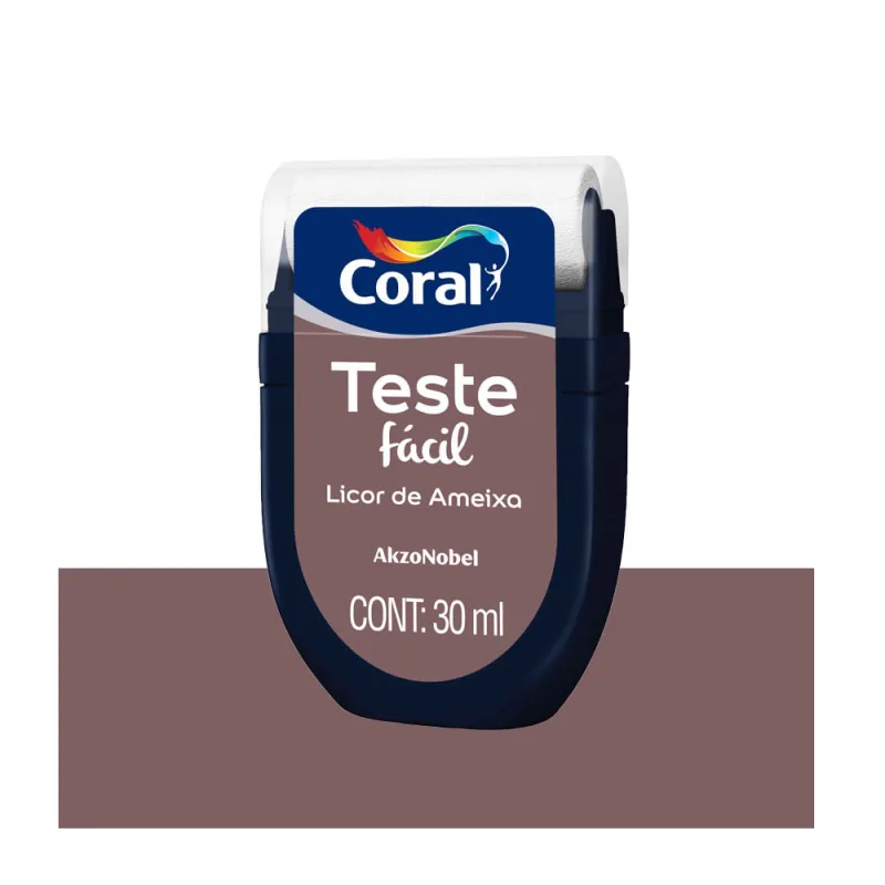 Teste Facil Licor De Ameixa 30ml Coral - Coral - Tinta