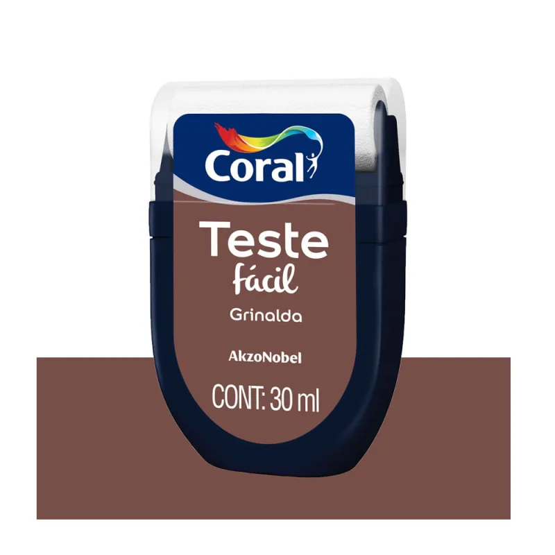 Teste Facil Grinalda 30ml Coral - Coral - Tinta