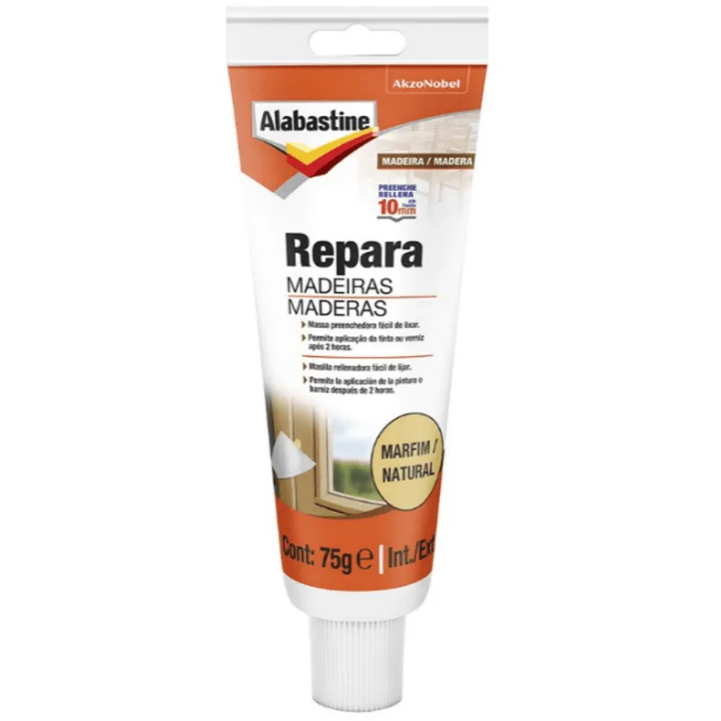 Repara Madeiras 75g Branco Alabastine