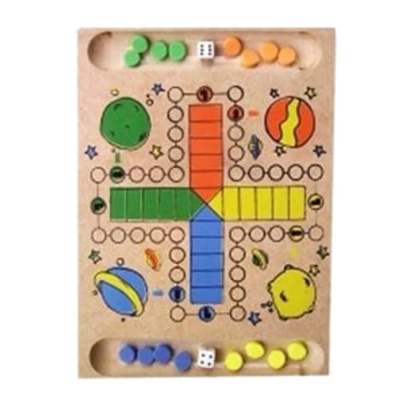 Jogos De Tabuleiro Ludo Espacial - Artyara - Não Informado - Brinquedos