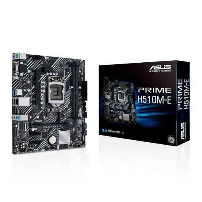 Placa Mãe Asus H510m-e - Intel Lga1200 - Ddr4 3200mhz