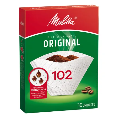 Filtro Melitta 102 6x30unidade - MELITTA - Bazar
