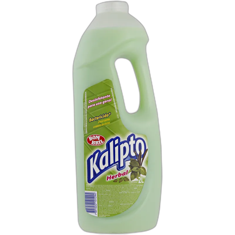 Desinfetante Multiuso Bactericida Herbal Kalipto Frasco 2l - BOMBRIL