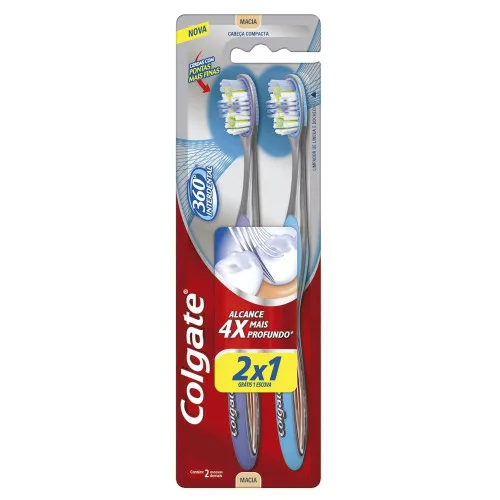 Esc D Colgate 360 Interdental L2 P1 - COLGATE - Higiene E Beleza
