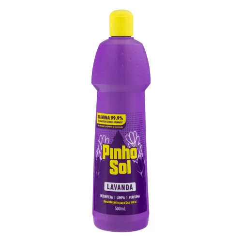 DESINFETANTE USO GERAL LAVANDA PINHO SOL SQUEEZE 500ML - PINHO SOL