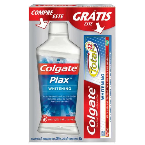 ENXAG BUCAL COLGATE WHITE GT CD LUM - COLGATE - Cosméticos E Perfumaria