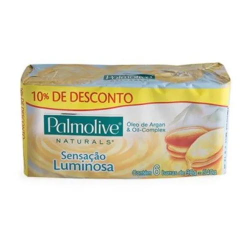 Sabonete Palmolive Argan C/6 10 Desc - PALMOLIVE - Higiene E Beleza