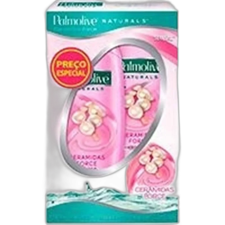 Kit Shampoo Condicionador 350ml Ceramidas Palmolive - PALMOLIVE - Higiene E Beleza