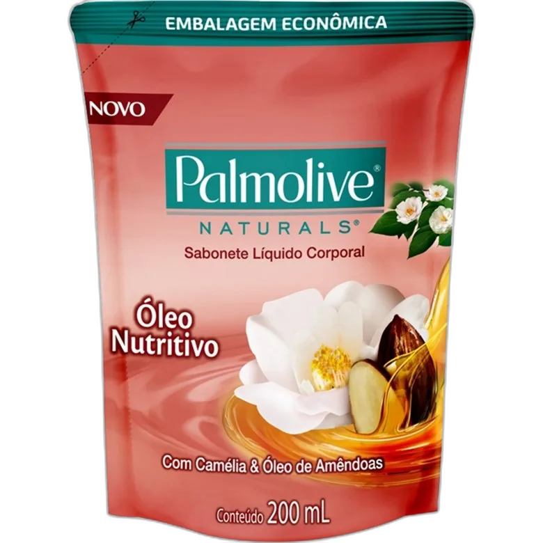 Sabonete Líquido Uso Diário Palmolive 200ml Óleo Nutritivo Unit - PALMOLIVE - Higiene E Beleza