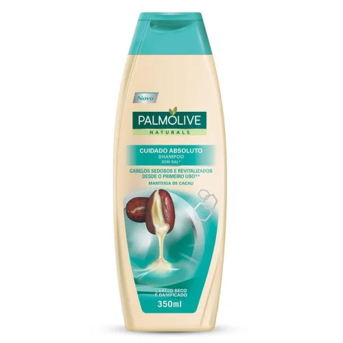 Shampoo Cuidado Absoluto 350ml Palmolive Naturals - PALMOLIVE NATURALS - Higiene E Beleza
