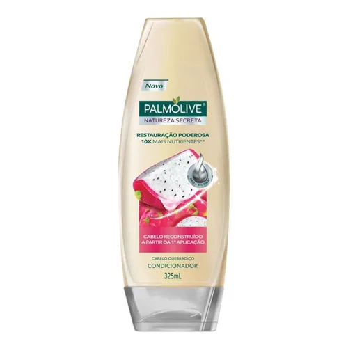 Condicionador Restauração Poderosa Pitaya Palmolive Natureza Secreta Frasco 325ml - PALMOLIVE - Higiene E Beleza