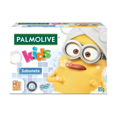 SABONETE INFANTIL PALMOLIVE KIDS MINIONS 85G - PALMOLIVE - Infantil