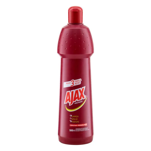 Detergente Multiuso Frutas Vermelhas Ajax Frasco 500ml - AJAX - Limpeza