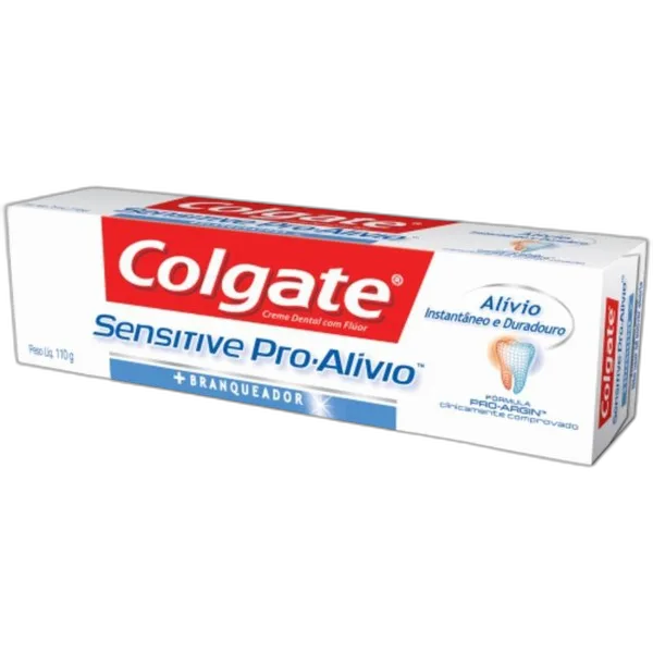 Creme Dental Repara Esmalte Colgate Sensitive Pro Alívio Caixa 110g - COLGATE - Higiene E Beleza