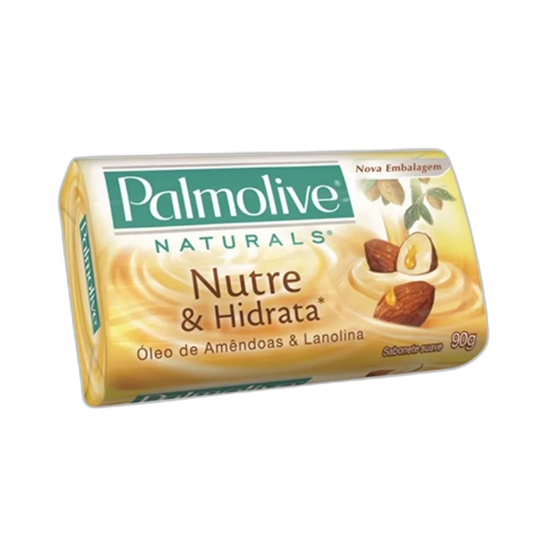 Sabonete Em Barra Uso Diário Palmolive 90g Lanonila E Óleo De Amendia Unit - PALMOLIVE - Higiene E Beleza