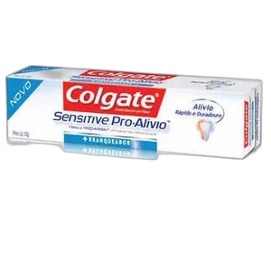 Creme Dental Branqueador Colgate Sensitive Pro Alívio Caixa 50g - COLGATE - Higiene E Beleza