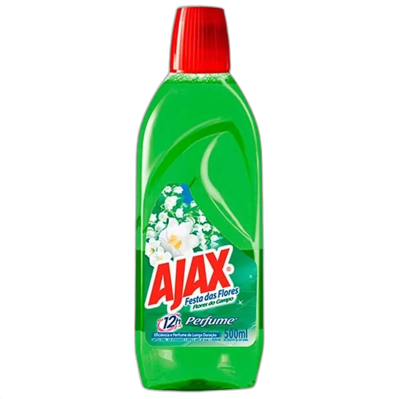 Detergente Multiuso Flores Do Campo Ajax Festa Das Flores Frasco 500ml - AJAX