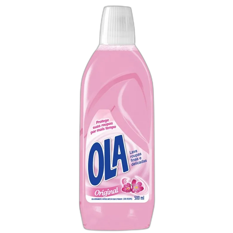 Lava Roupas Líquido Original Ola Frasco 500ml - OLA