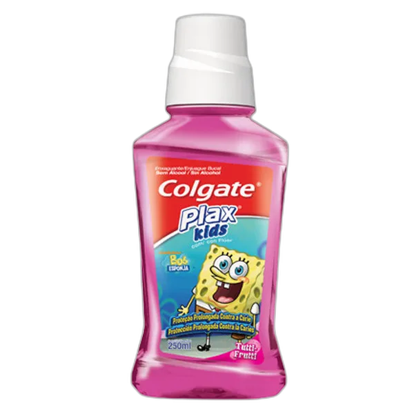 Solução Bucal Colgate Plax Kids Com Flúor Sem Álcool - PLAX - Perfumaria