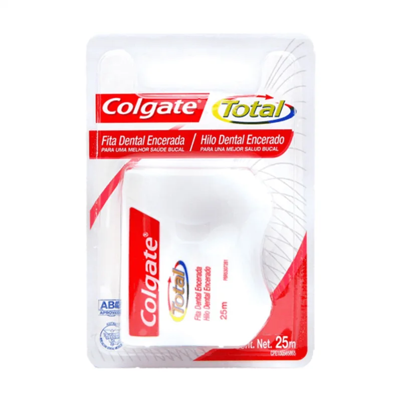 FIO DENTAL COLGATE 25M TOTAL LV2PG1 - COLGATE - Cosméticos E Perfumaria