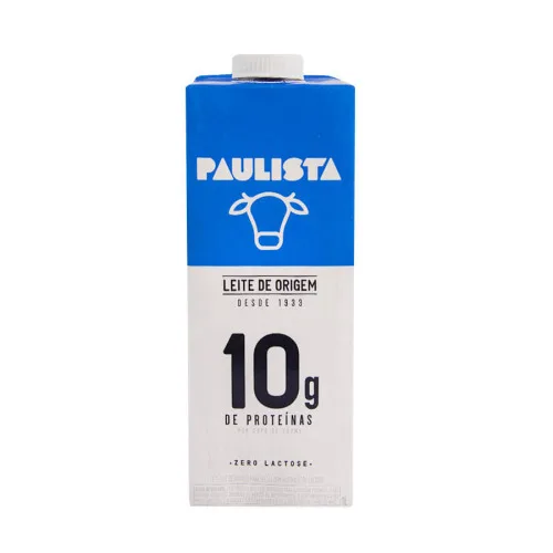 LEITE UHT PAULISTA HIGH PROTEIN SEMI DESNATADO 1L - PAULISTA