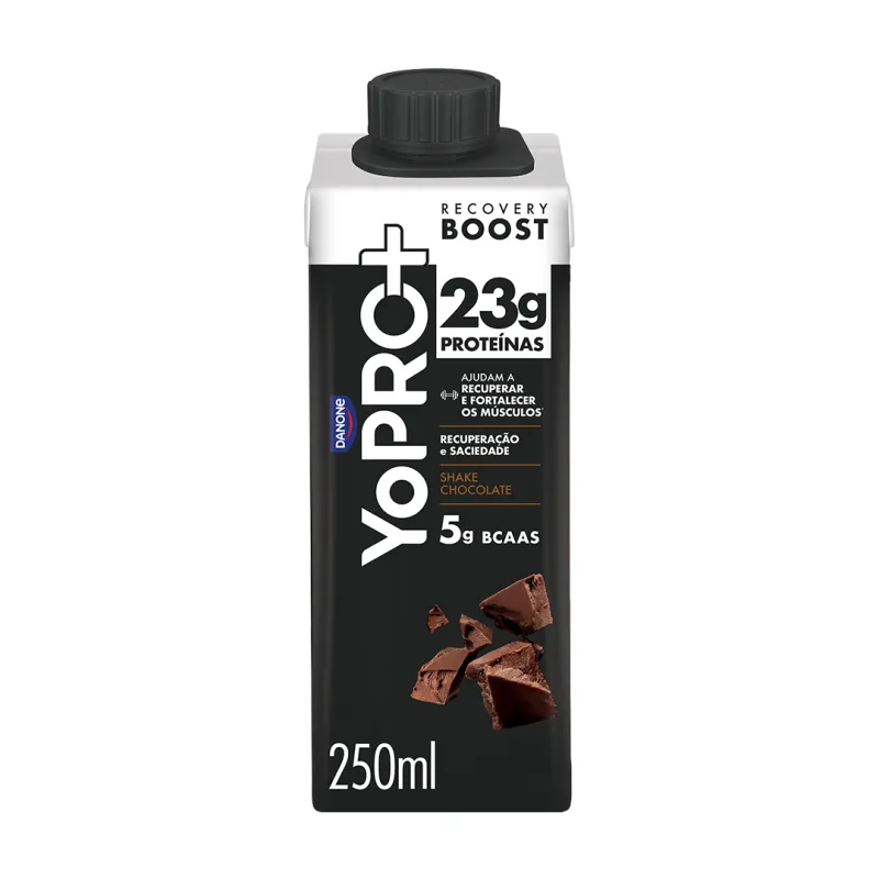 Bebida Láctea Yopro+ Recovery Boost Chocolate 23g De Proteínas 250ml - Yopro