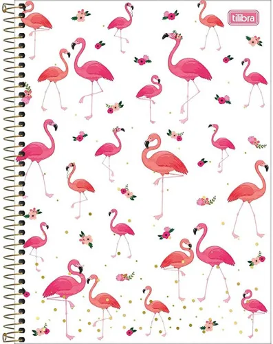Caderno Tilibra Cd.univ.aloha 160fls - TILIBRA - Papelaria