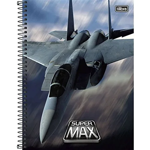 Caderno Supermax 20mat 400f Tilibra - SUPERMAX