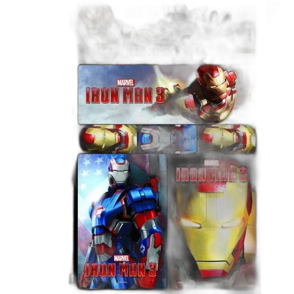 Universitário Espiral Dura Tilibra Iron Man 1 96 - TILIBRA - Papelaria