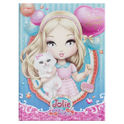 Caderno Jolie 96 Folhas 431g Tilibra - TILIBRA - Papelaria