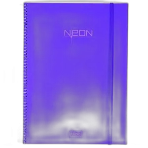 Caderno Universitário Espiral Neon 200 Folhas 825g Tilibra - TILIBRA - Papelaria