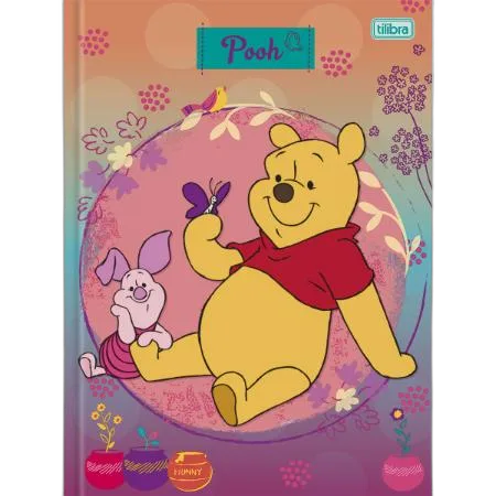 Caderno Brochura 96 Folhas Pooh 431g Tilibra - TILIBRA - Papelaria