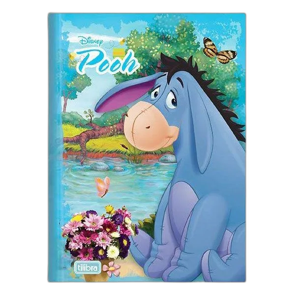 Brochura Dura Pooh 1 Matérias 96 Folhas 218g Tilibra - TILIBRA - Papelaria