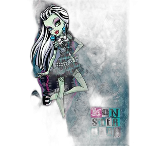 Universitário Espiral Dura Tilibra Monster High 10 Matérias 200 Folhas - MONSTER HIGH - Papelaria