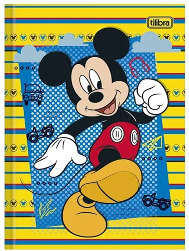 Cad.tilibra Broch 96fls Top Mikey - TILIBRA - Papelaria