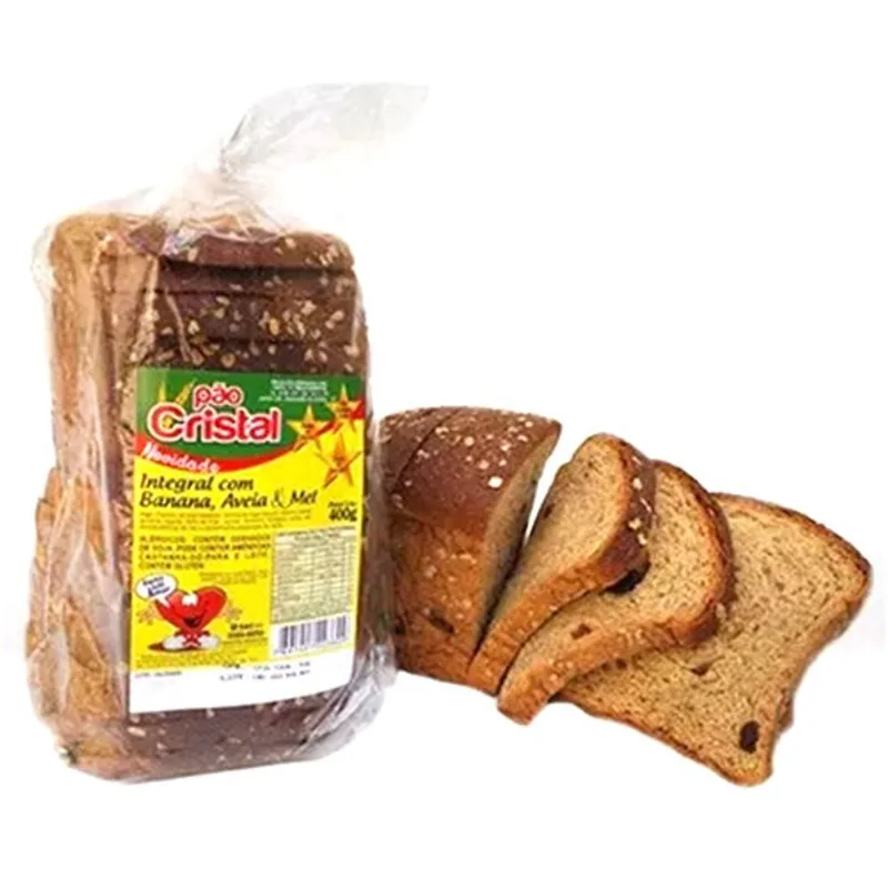 Pão de Forma Pão Integral Cristal Banana 400g