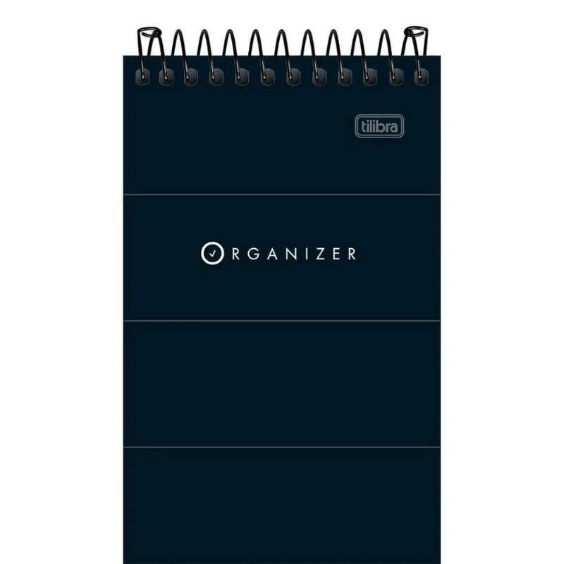 Caderneta Espiral 60 Folhas Organizer