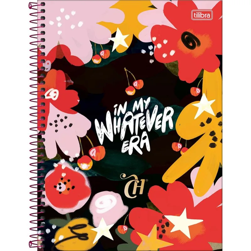 Caderno Universitário Capa Dura 1M 80 Folhas Capricho Tilibra