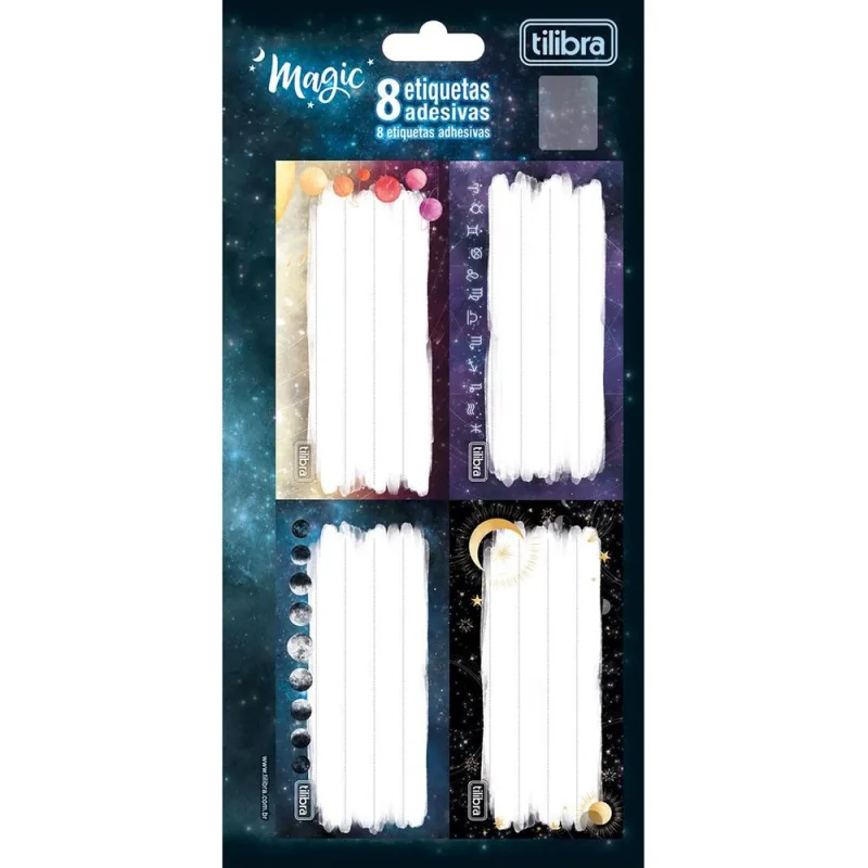 Etiqueta Escolar Magic 8 Unidades - LC - Papelaria