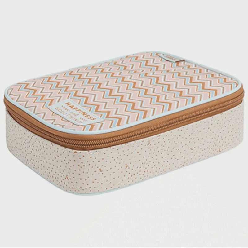Estojo Escolar Box - Tilibra - ACADEMIE SUNSHINE NOVO - Tilibra - Papelaria